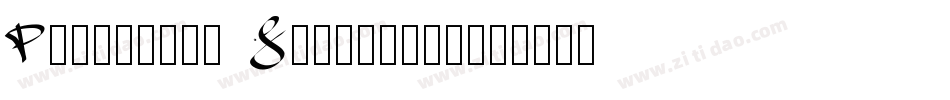 Pictorial Signature字体转换